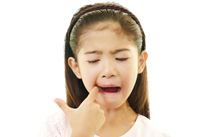 口呼吸による虫歯の増加